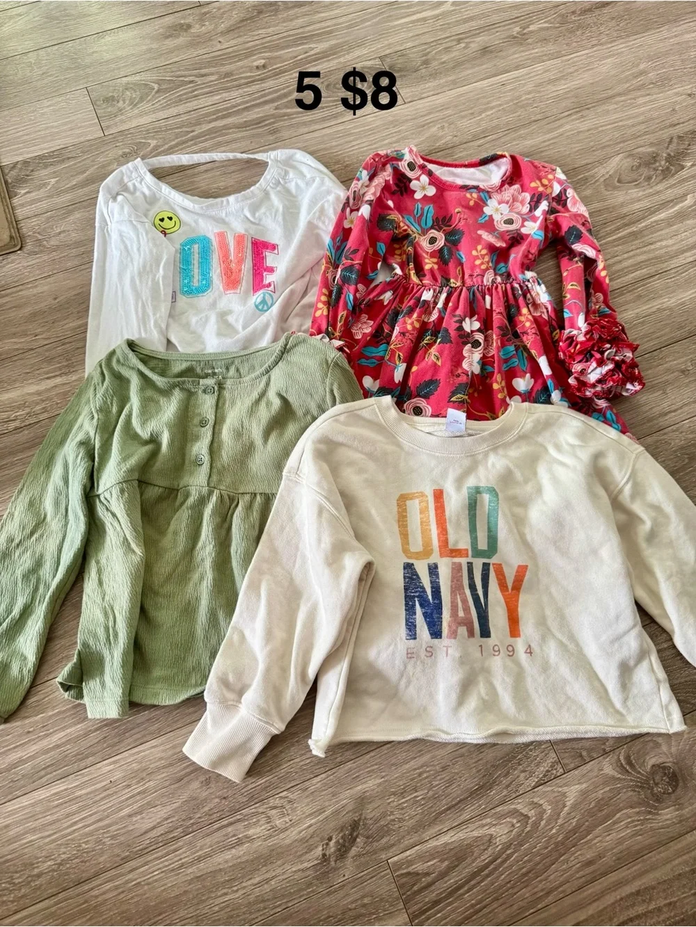 Girls size 5 Clothing Bundle